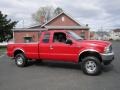 2004 Red Ford F250 Super Duty XLT SuperCab 4x4  photo #12