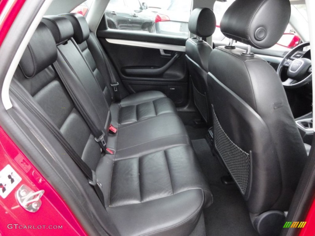 Ebony Interior 2005 Audi A4 2.0T quattro Sedan Photo #63082370
