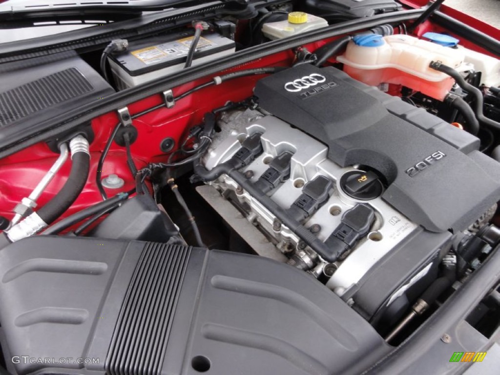 2005 Audi A4 2.0T quattro Sedan Engine Photos