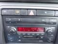 2005 Audi A4 Ebony Interior Audio System Photo