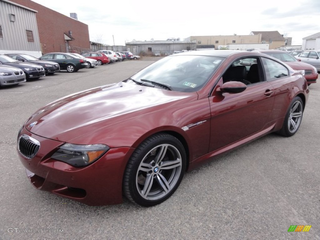 2006 M6 Coupe - Indianapolis Red Metallic / Black photo #2