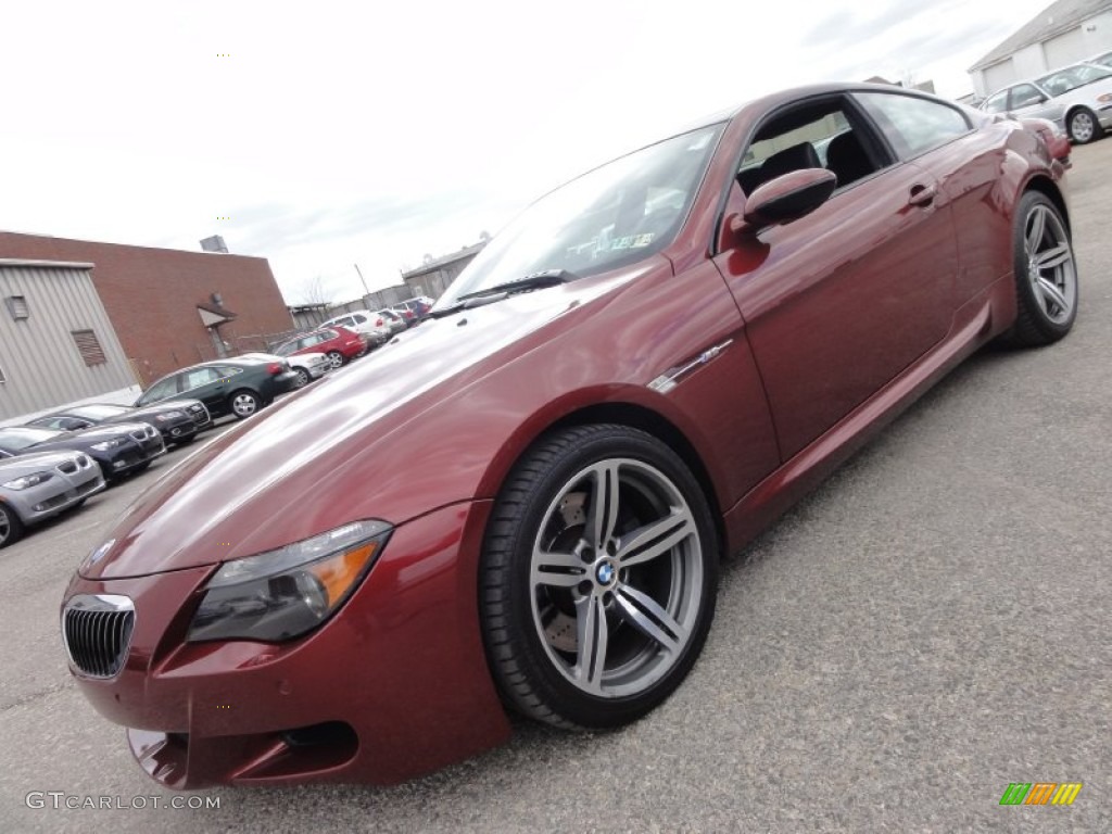 2006 M6 Coupe - Indianapolis Red Metallic / Black photo #3