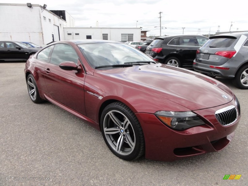 2006 M6 Coupe - Indianapolis Red Metallic / Black photo #5