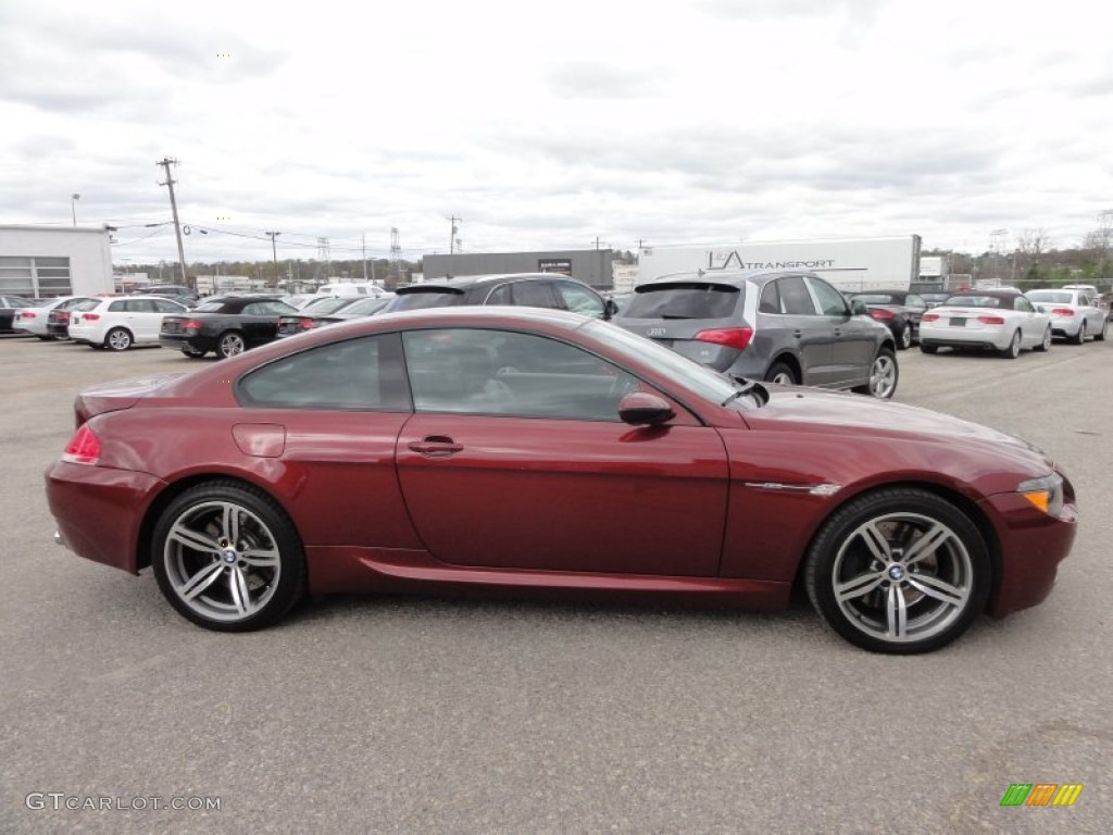 2006 M6 Coupe - Indianapolis Red Metallic / Black photo #8