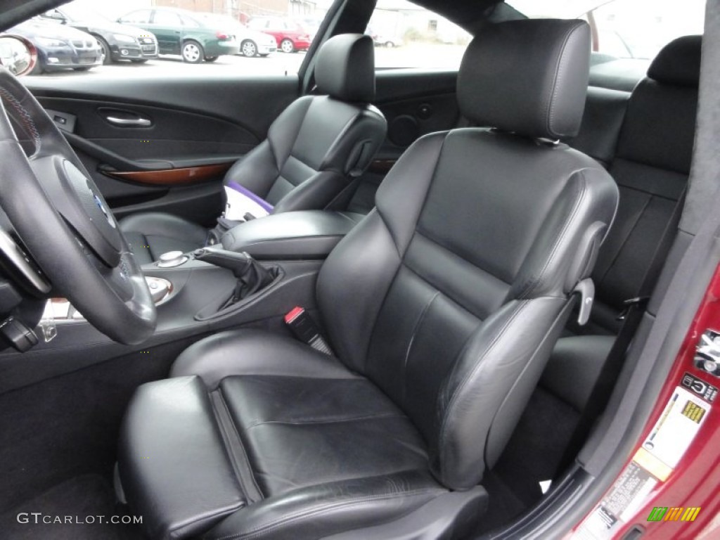2006 BMW M6 Coupe Front Seat Photo #63084207