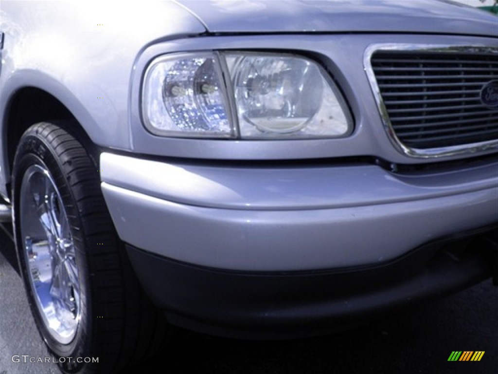 2003 F150 XLT SuperCab - Silver Metallic / Medium Graphite Grey photo #2