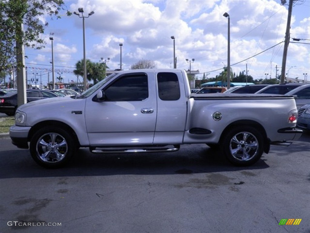 2003 F150 XLT SuperCab - Silver Metallic / Medium Graphite Grey photo #6
