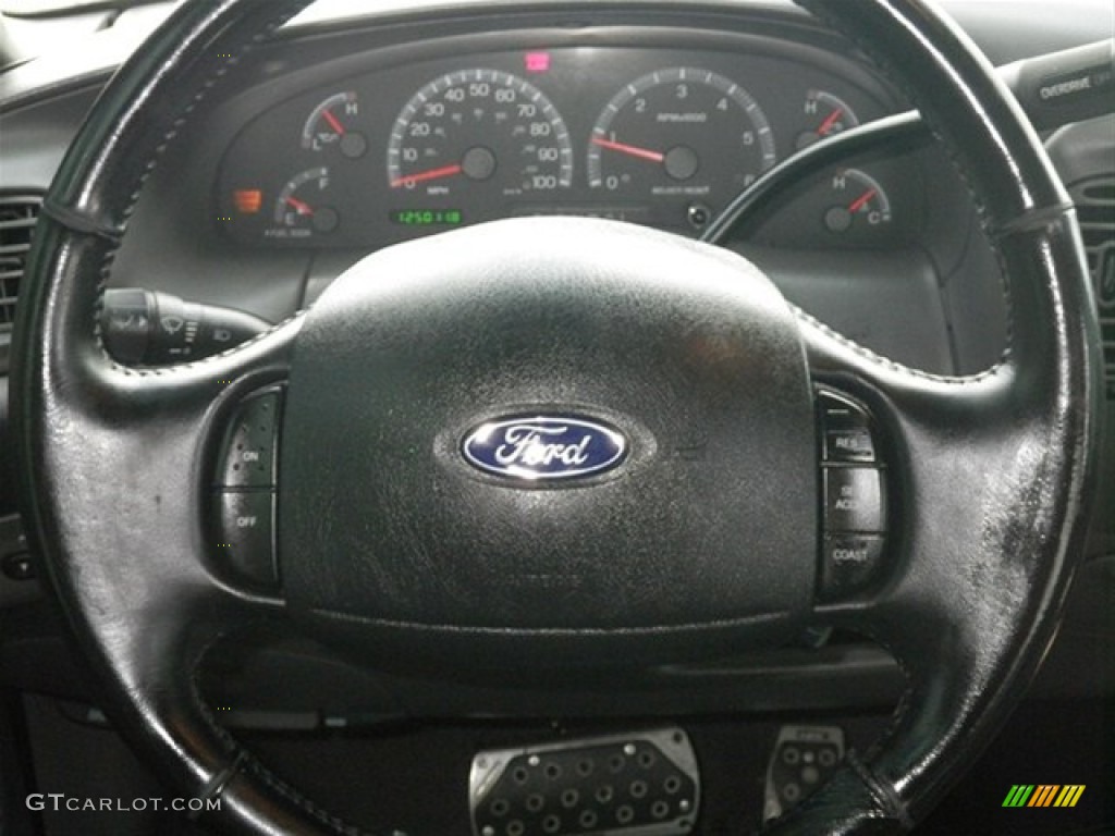 2003 F150 XLT SuperCab - Silver Metallic / Medium Graphite Grey photo #22