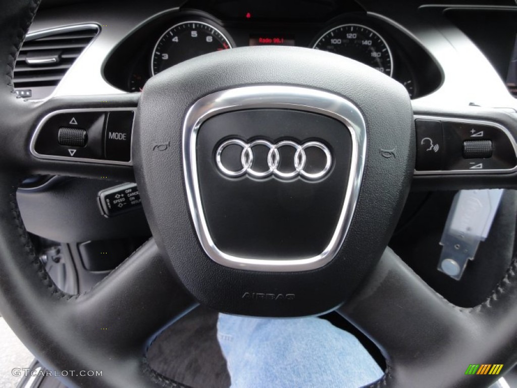 2010 A4 2.0T quattro Sedan - Quartz Gray Metallic / Black photo #44