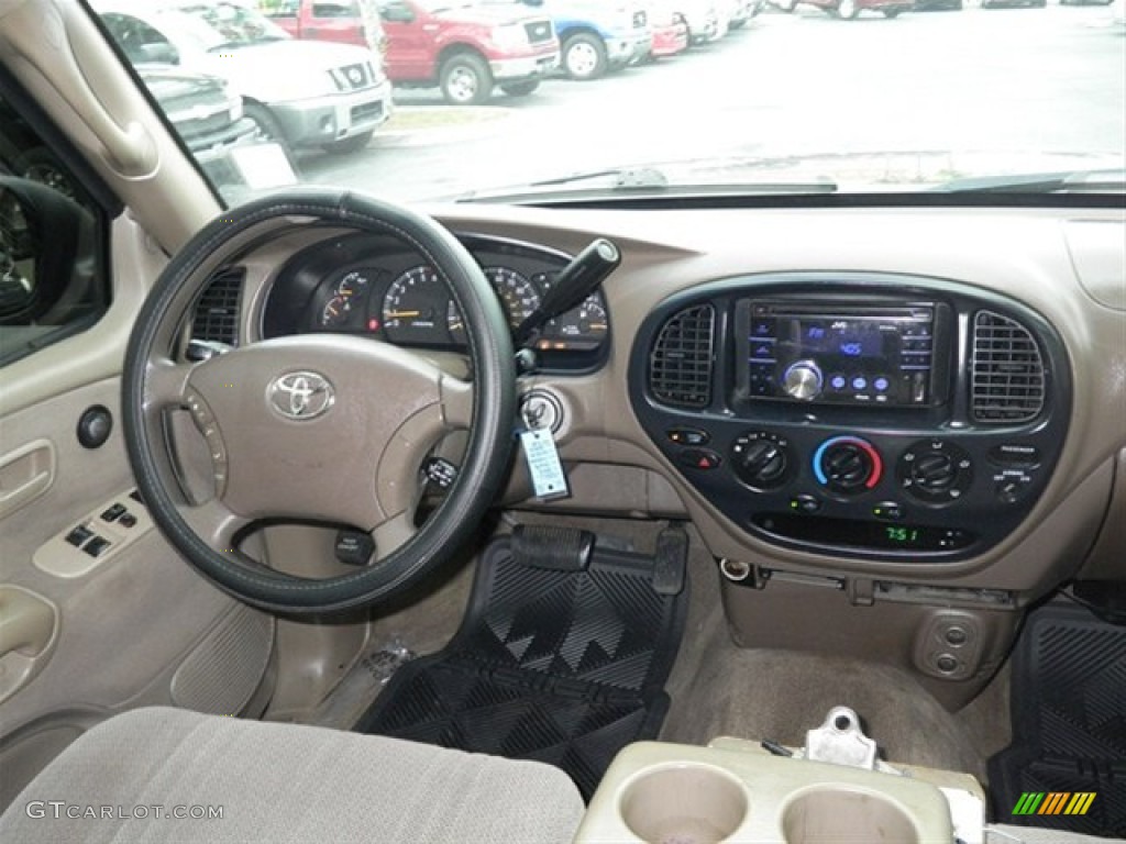 2003 Tundra SR5 Access Cab 4x4 - Black / Light Charcoal photo #24