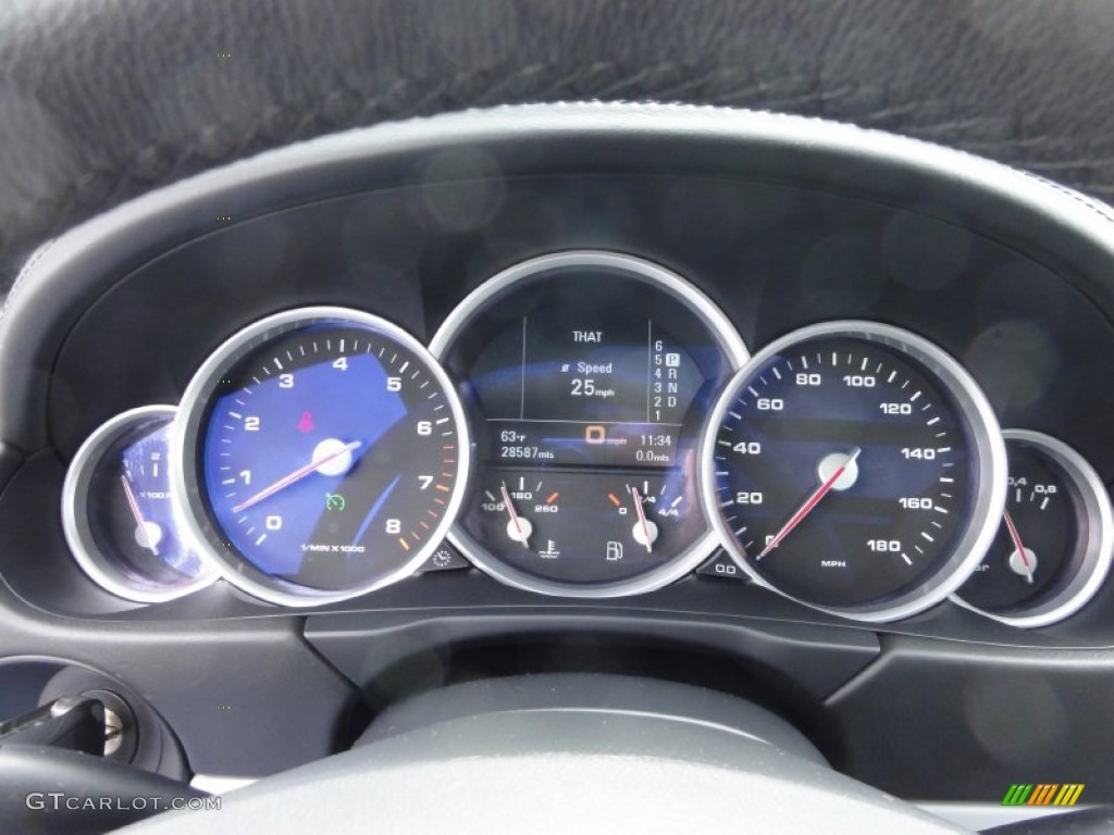 2008 Porsche Cayenne Turbo Gauges Photo #63085655