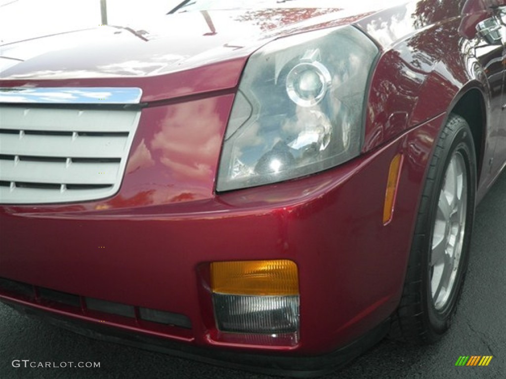 2007 CTS Sport Sedan - Infrared / Light Gray photo #4