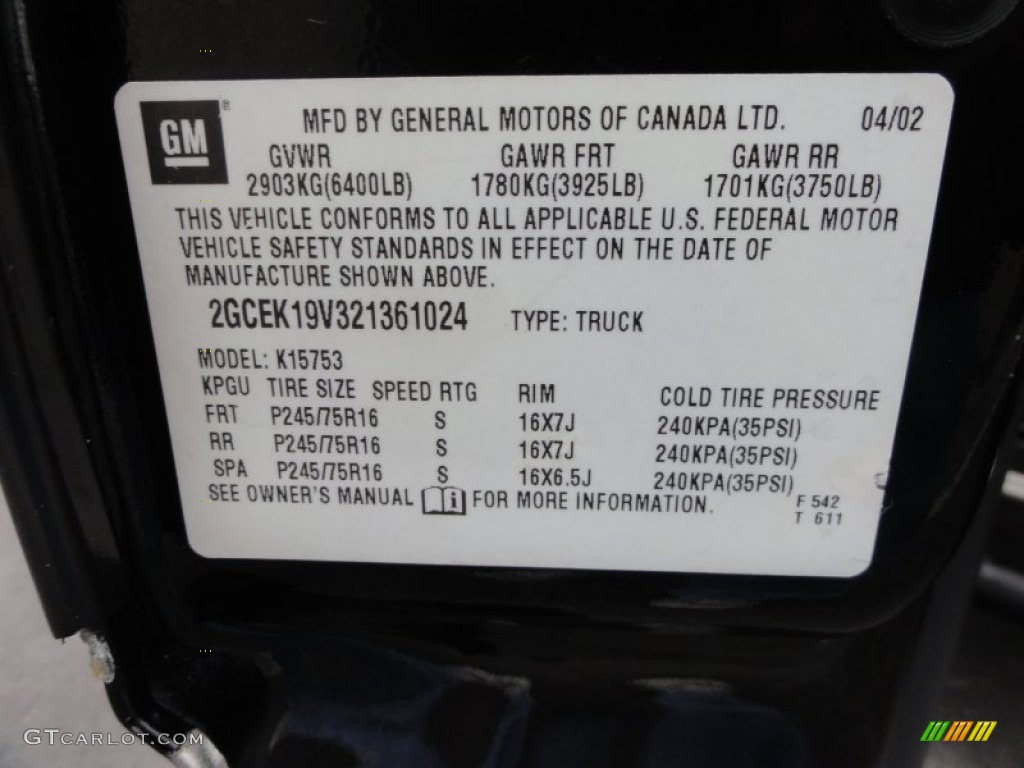 2002 Silverado 1500 LS Extended Cab 4x4 - Onyx Black / Graphite Gray photo #36