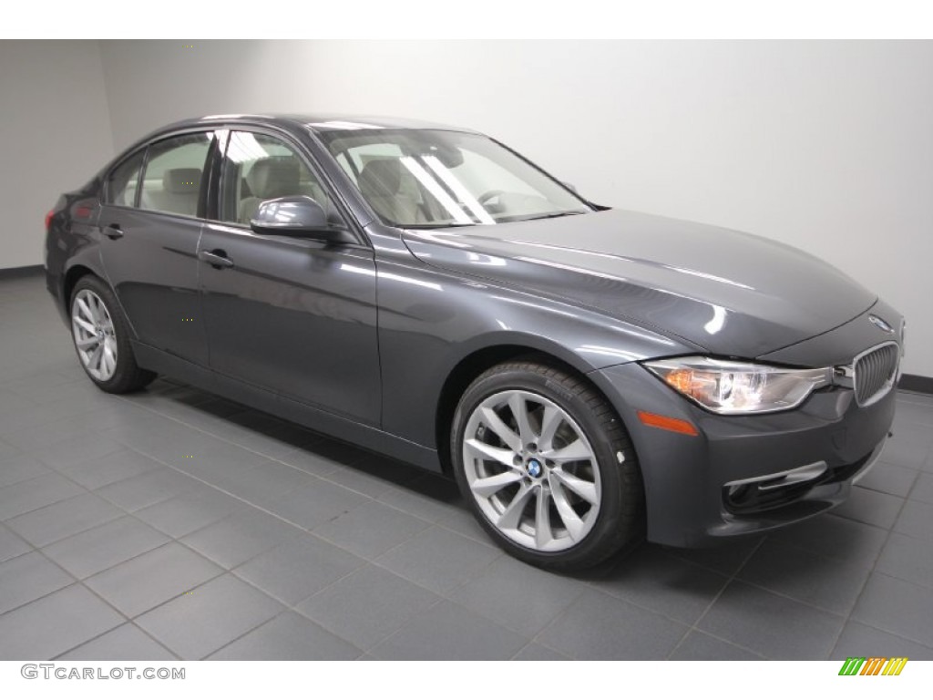 2012 3 Series 328i Sedan - Mineral Grey Metallic / Oyster/Dark Oyster photo #6