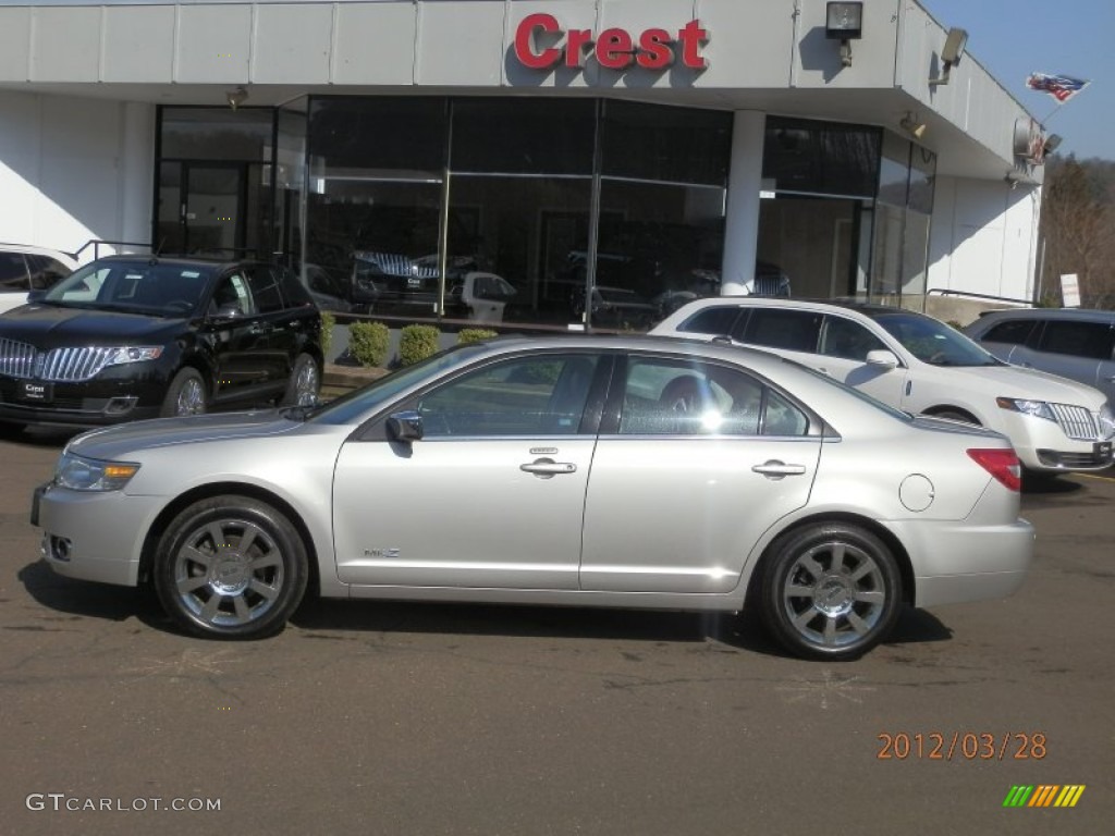 2008 MKZ AWD Sedan - Silver Birch Metallic / Light Stone photo #1