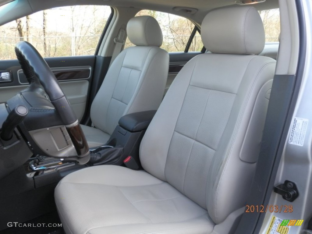 2008 MKZ AWD Sedan - Silver Birch Metallic / Light Stone photo #9