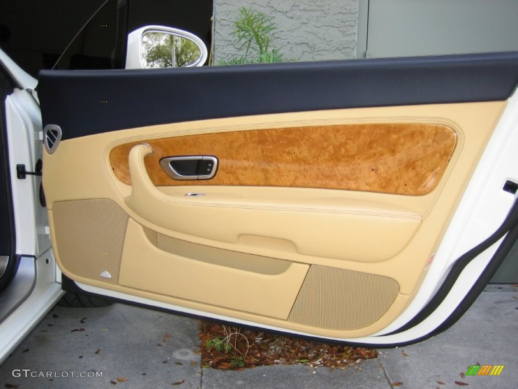 2009 Bentley Continental GT Standard Continental GT Model Saffron Door Panel Photo #63087161