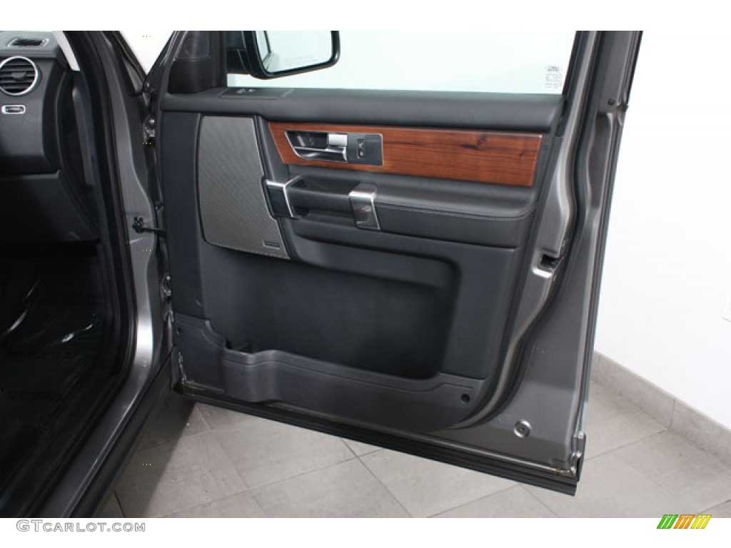 2010 Land Rover LR4 HSE Ebony Door Panel Photo #63087500