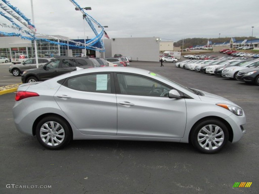 Radiant Silver 2011 Hyundai Elantra GLS Exterior Photo #63087662