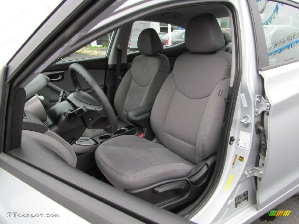 Gray Interior 2011 Hyundai Elantra GLS Photo #63087767