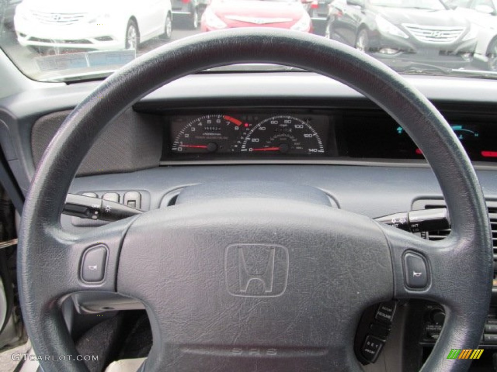 1993 Honda Prelude Si Blue Steering Wheel Photo #63089126