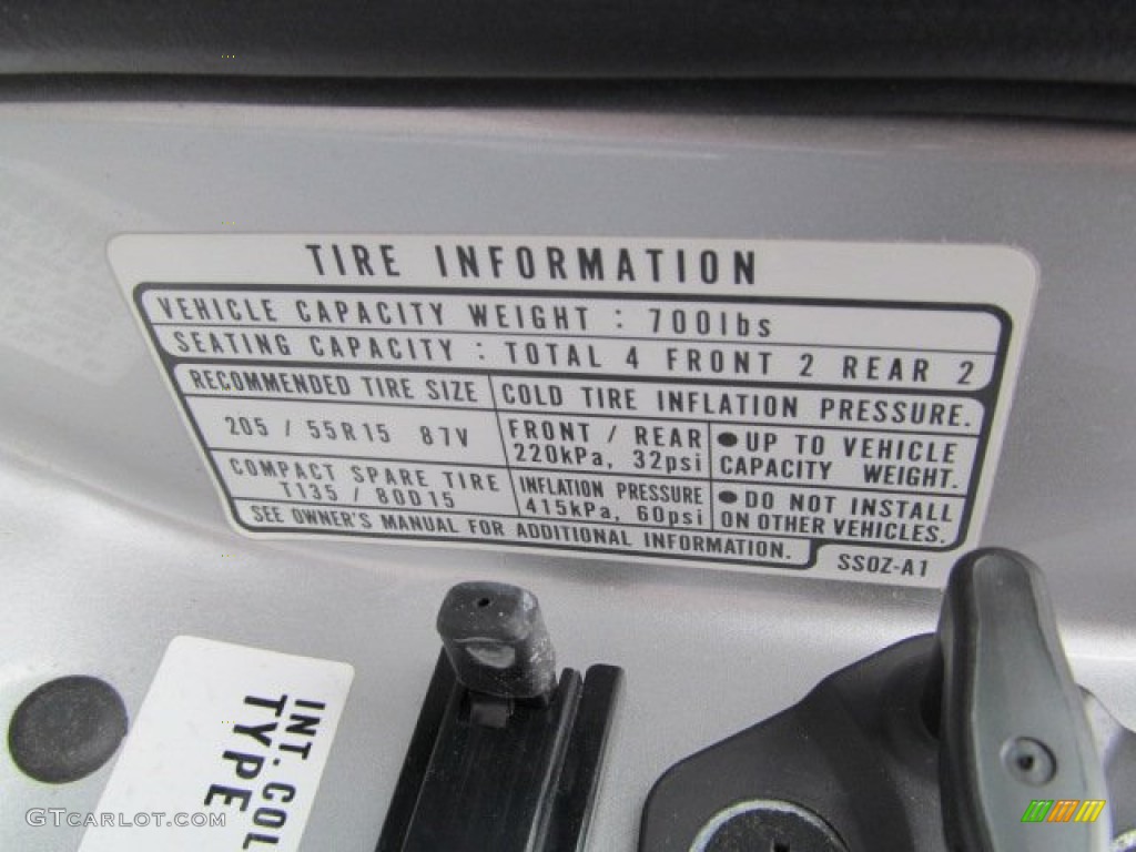 1993 Honda Prelude Si Info Tag Photo #63089156