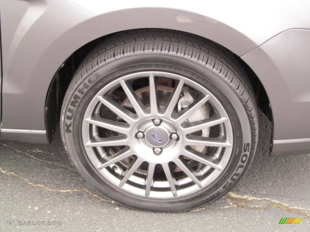 2010 Focus SES Sedan - Sterling Grey Metallic / Charcoal Black photo #3