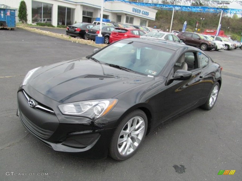 Becketts Black 2013 Hyundai Genesis Coupe 2.0T Premium Exterior Photo #63089902