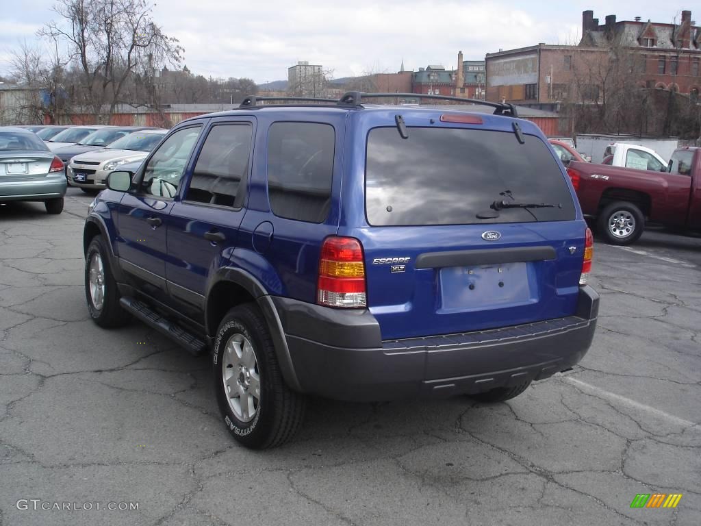 2006 Escape XLT V6 4WD - Sonic Blue Metallic / Medium/Dark Flint photo #21