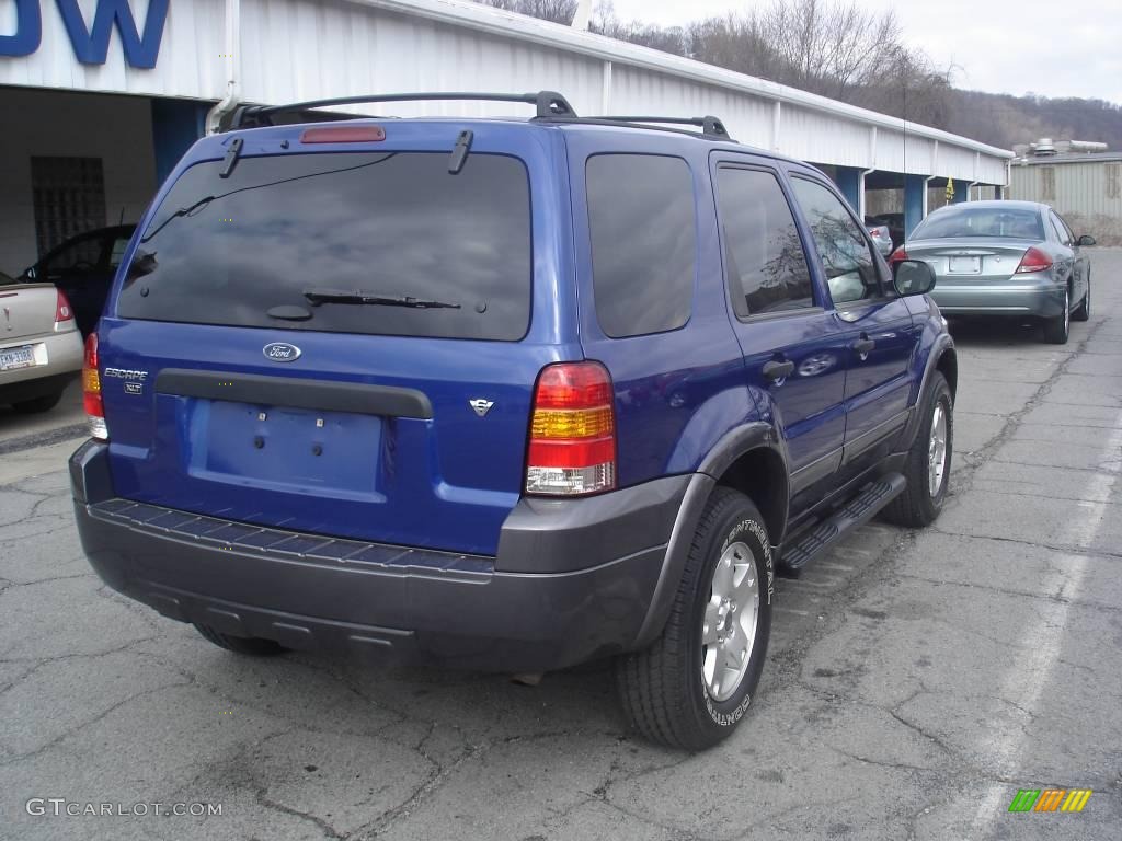 2006 Escape XLT V6 4WD - Sonic Blue Metallic / Medium/Dark Flint photo #23
