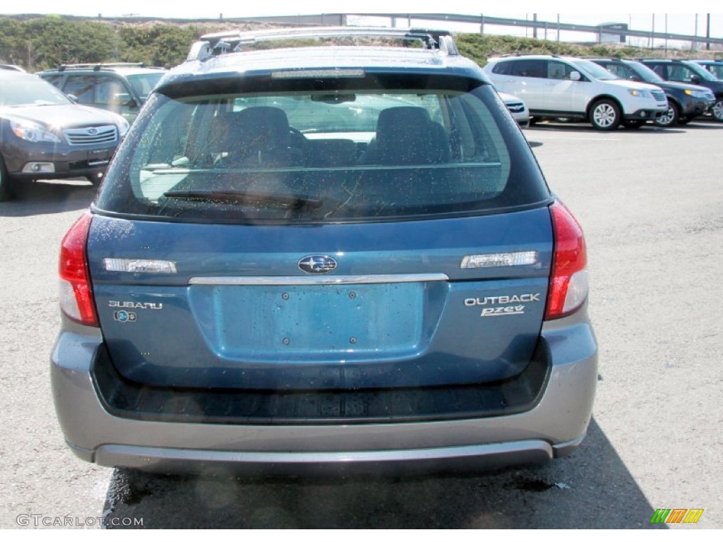 2009 Outback 2.5i Special Edition Wagon - Newport Blue Pearl / Off Black photo #9