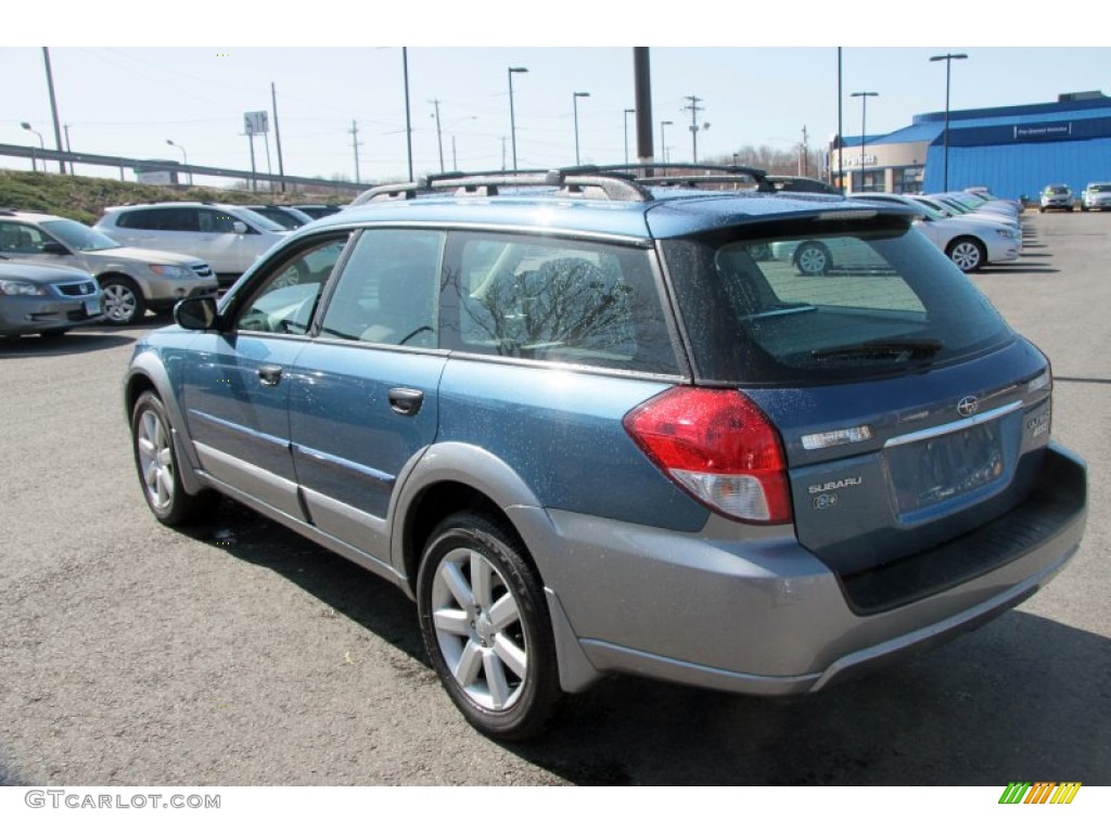 2009 Outback 2.5i Special Edition Wagon - Newport Blue Pearl / Off Black photo #12