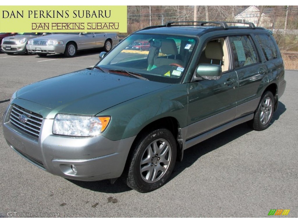 Evergreen Metallic Subaru Forester