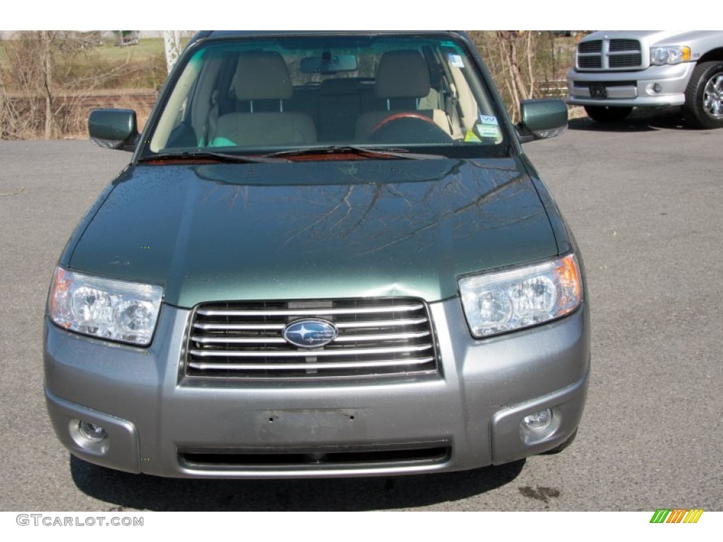 2007 Forester 2.5 X L.L.Bean Edition - Evergreen Metallic / Desert Beige photo #2