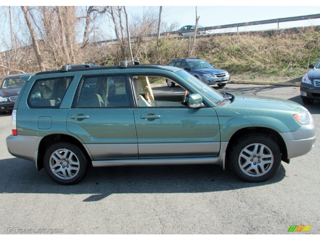 2007 Forester 2.5 X L.L.Bean Edition - Evergreen Metallic / Desert Beige photo #4