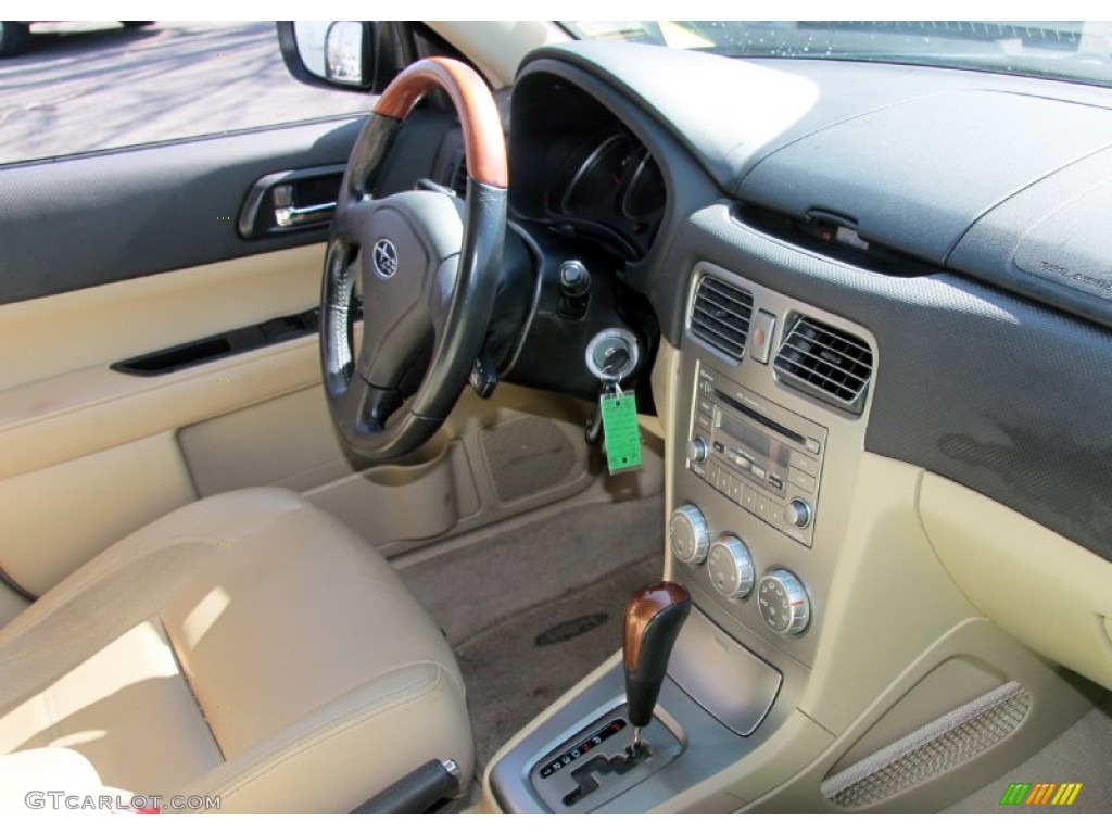 2007 Forester 2.5 X L.L.Bean Edition - Evergreen Metallic / Desert Beige photo #5