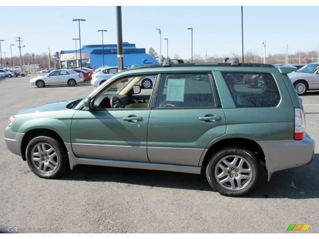 2007 Forester 2.5 X L.L.Bean Edition - Evergreen Metallic / Desert Beige photo #11