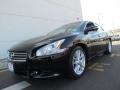 2009 Super Black Nissan Maxima 3.5 SV Premium  photo #1