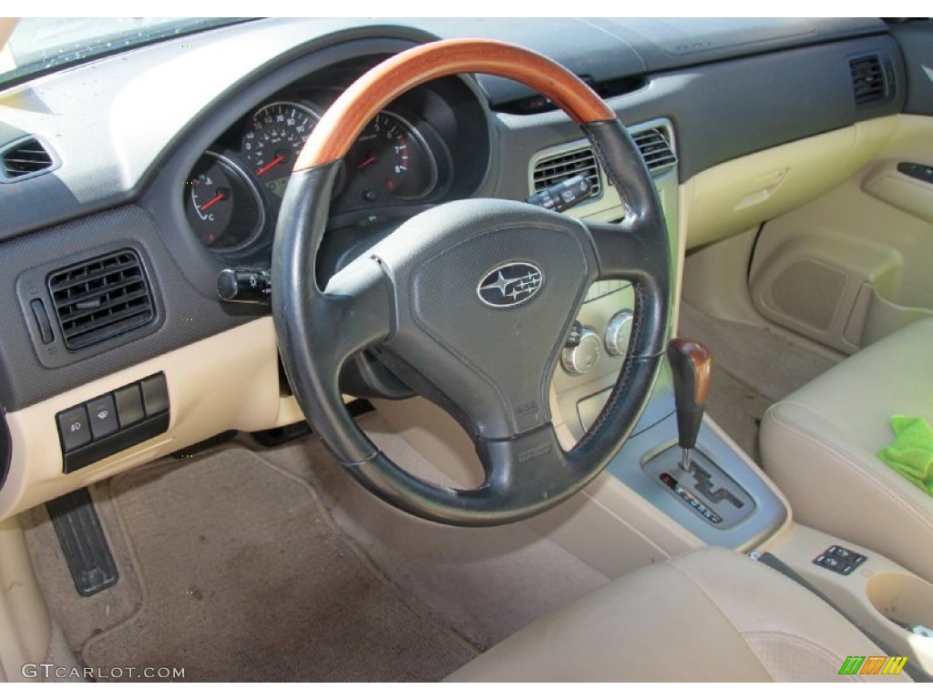 2007 Forester 2.5 X L.L.Bean Edition - Evergreen Metallic / Desert Beige photo #18