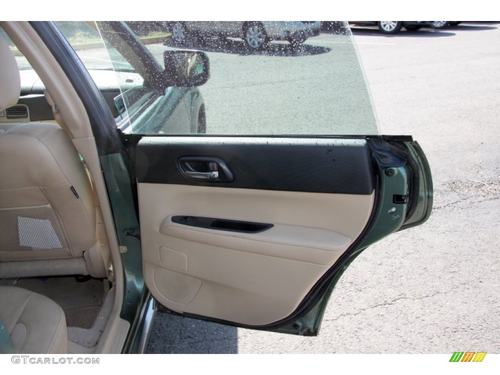 2007 Forester 2.5 X L.L.Bean Edition - Evergreen Metallic / Desert Beige photo #20