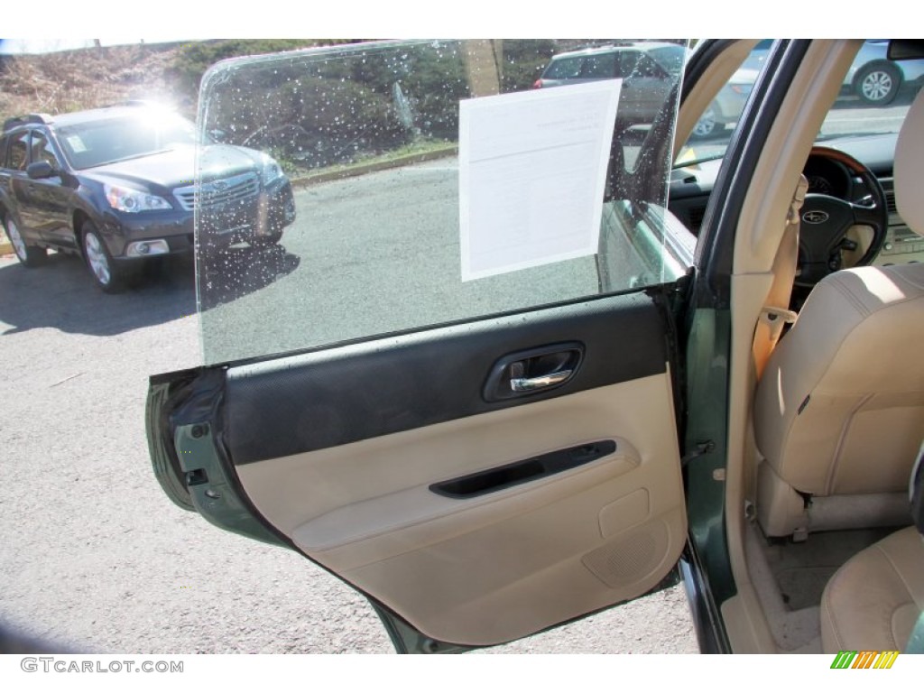 2007 Forester 2.5 X L.L.Bean Edition - Evergreen Metallic / Desert Beige photo #22