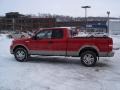2006 Bright Red Ford F150 Lariat SuperCab 4x4  photo #11