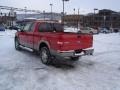 2006 Bright Red Ford F150 Lariat SuperCab 4x4  photo #13