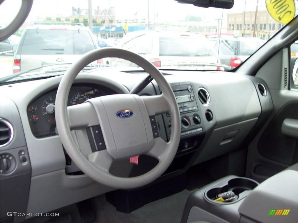 2006 F150 XLT SuperCab 4x4 - Oxford White / Medium/Dark Flint photo #10