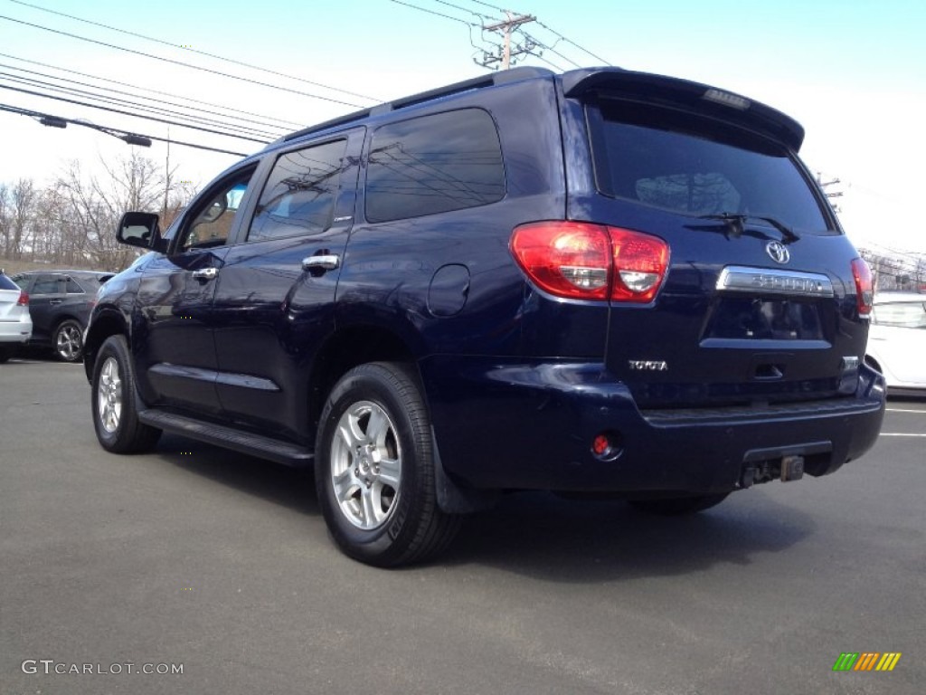 Nautical Blue Metallic 2008 Toyota Sequoia Limited 4WD Exterior Photo #63092603