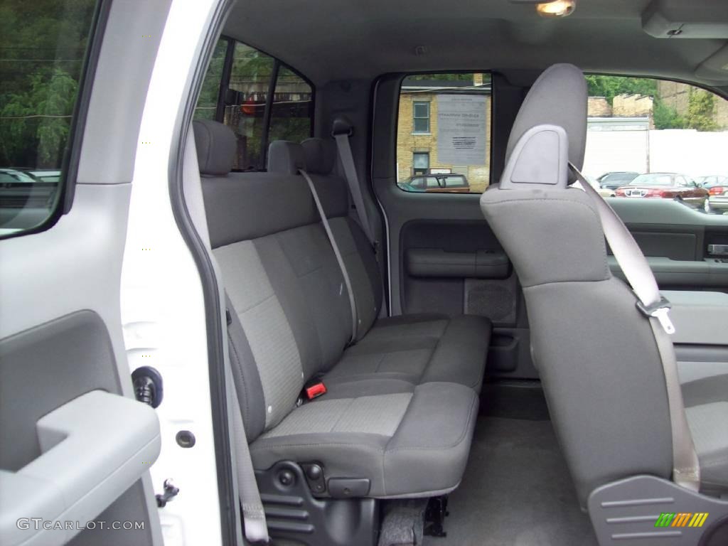 2006 F150 XLT SuperCab 4x4 - Oxford White / Medium/Dark Flint photo #15