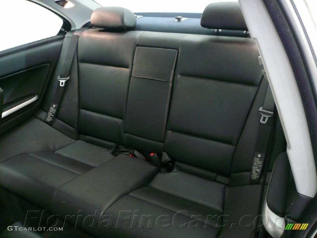 2003 3 Series 325i Coupe - Jet Black / Black photo #17