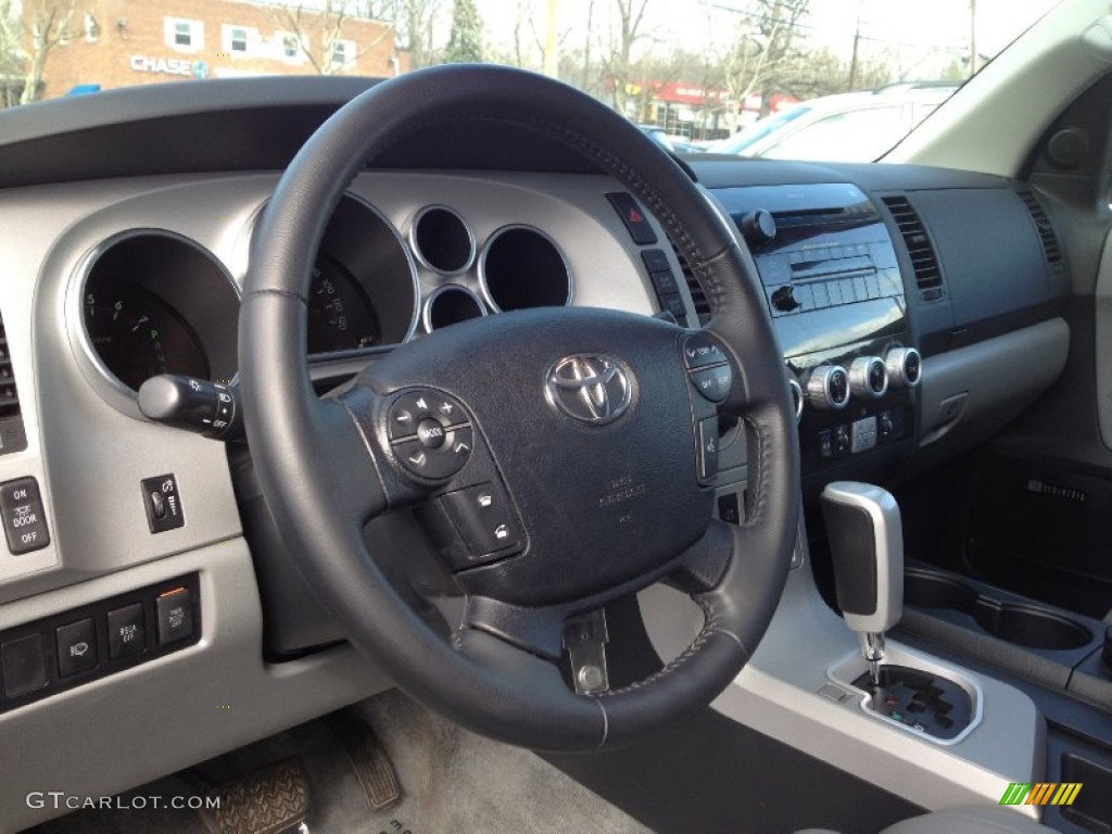 2008 Toyota Sequoia Limited 4WD Graphite Steering Wheel Photo #63092711