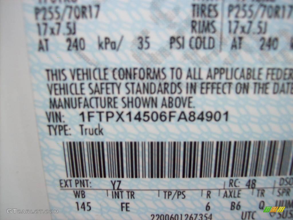 2006 F150 XLT SuperCab 4x4 - Oxford White / Medium/Dark Flint photo #25