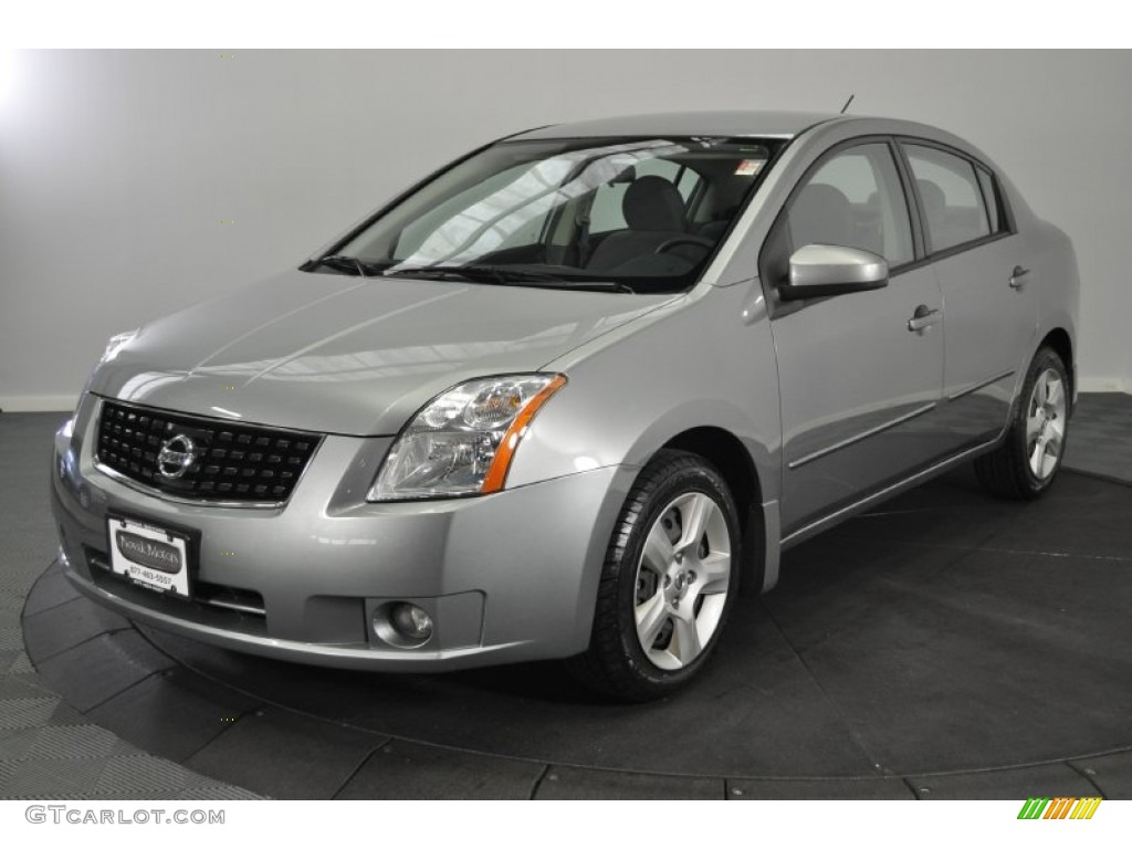 2009 Sentra 2.0 S - Magnetic Gray / Charcoal photo #1